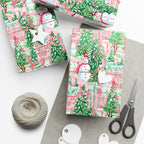 Pink Winter Wonderland Wrapping Paper