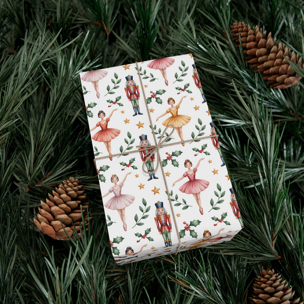 Nutcracker Ballerina Wrapping Paper