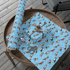 Winter Bernese Dog Wrapping Paper