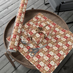 Country Reindeer Quilt wrapping Paper
