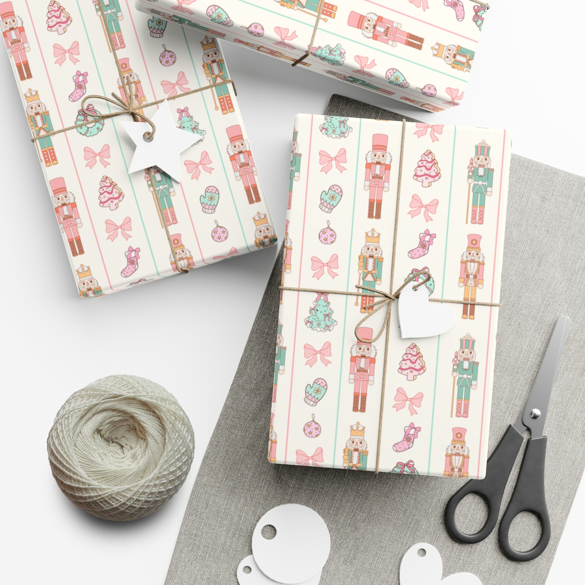 Pastel Nutcracker Wrapping Paper