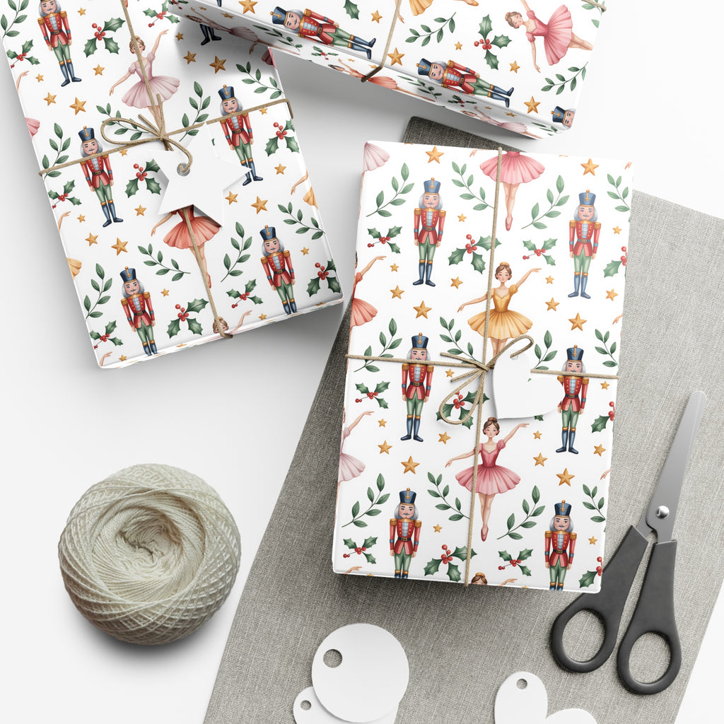 Nutcracker Ballerina Wrapping Paper