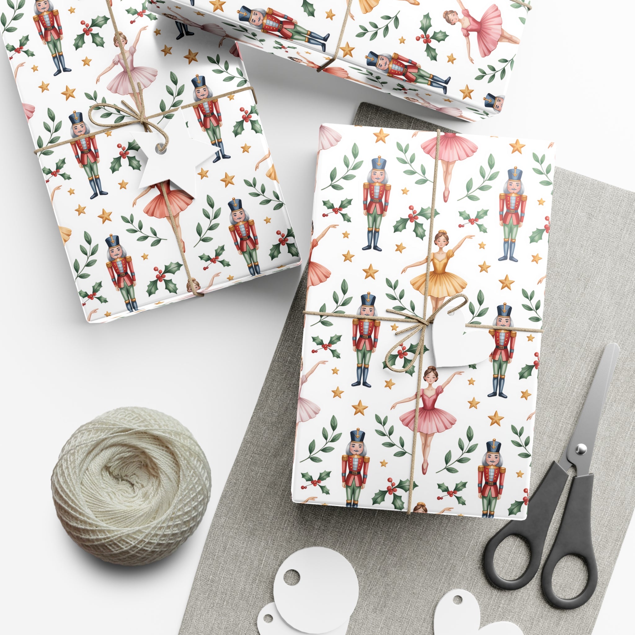 Nutcracker Ballerina Wrapping Paper