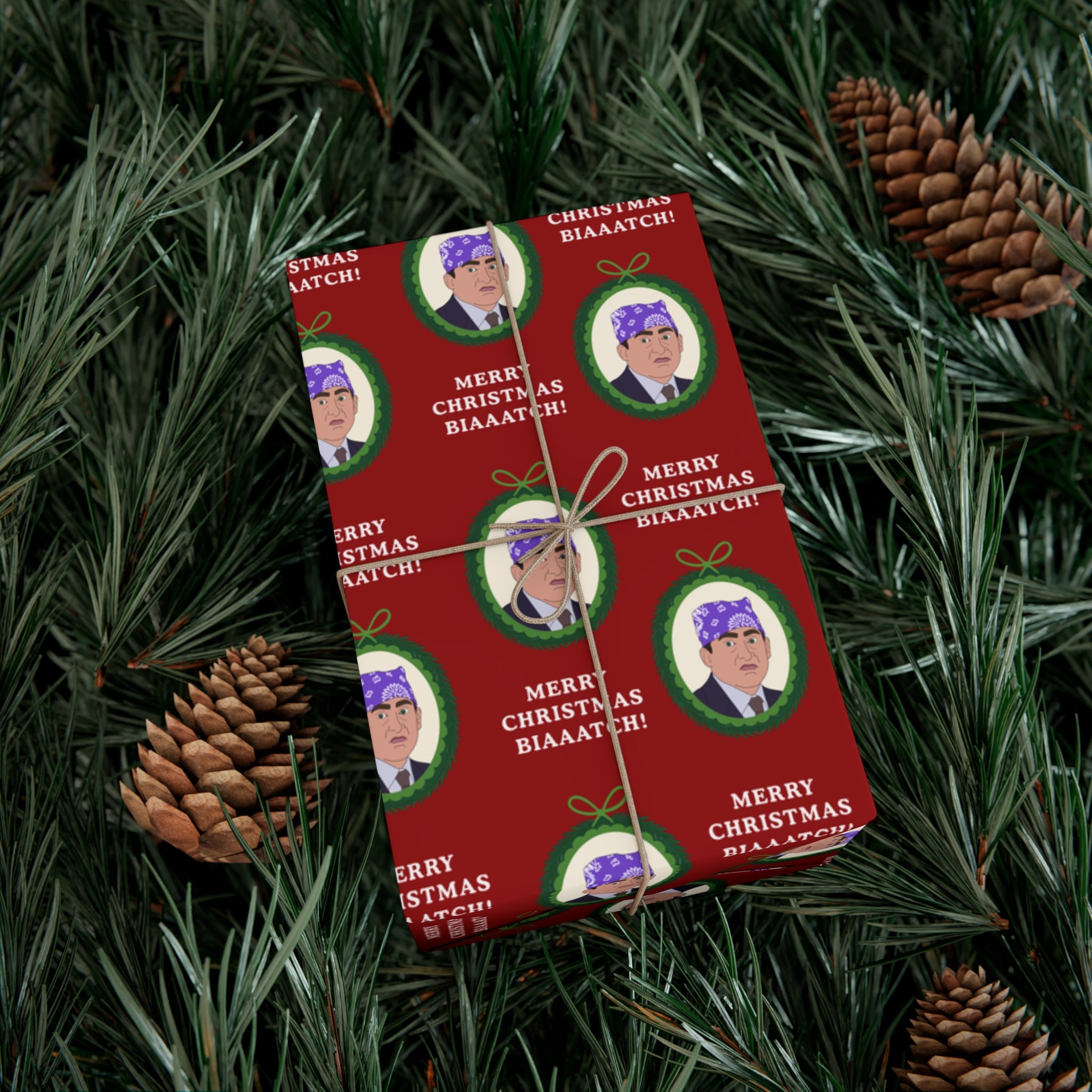 Funny Prison Mike Wrapping Paper