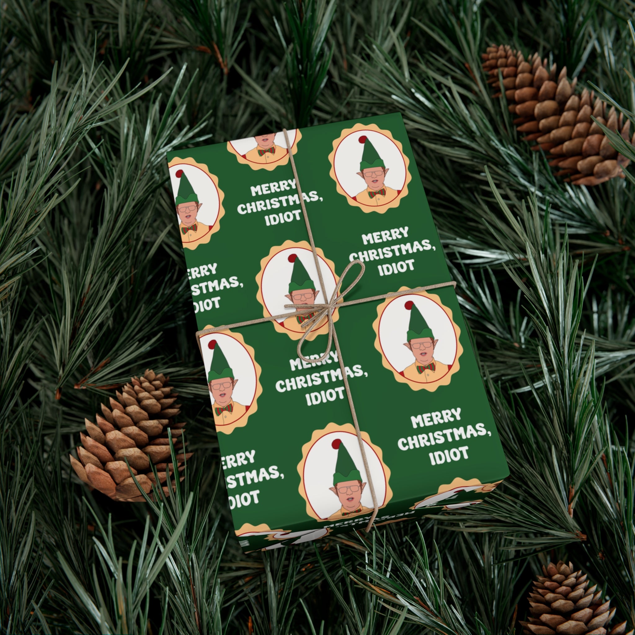 Funny Dwight Schrute Wrapping paper