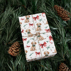 Watercolor Puppy Wrapping Paper