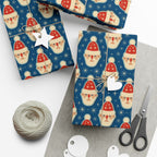 Retro Santa Wrapping Paper