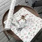 Watercolor Winter Berry Wrapping Paper