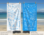 Last Toast on the Slopes Bachelorette Towel