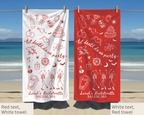 Til Death do us Party Bachelorette Towel