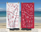 Til Death do us Party Bachelorette Towel