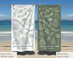 Going to the Chapel Bridal Towel