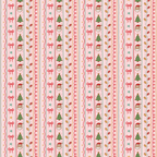 Whimsical Striped Wrapping Paper