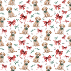 Watercolor Puppy Wrapping Paper