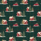 Classic Green Plaid Cabin Wrapping Paper