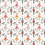 Nutcracker Ballerina Wrapping Paper