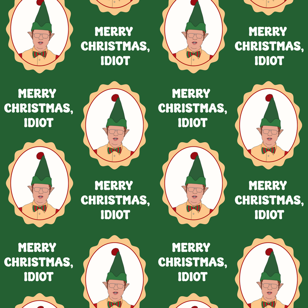 Funny Dwight Schrute Wrapping paper