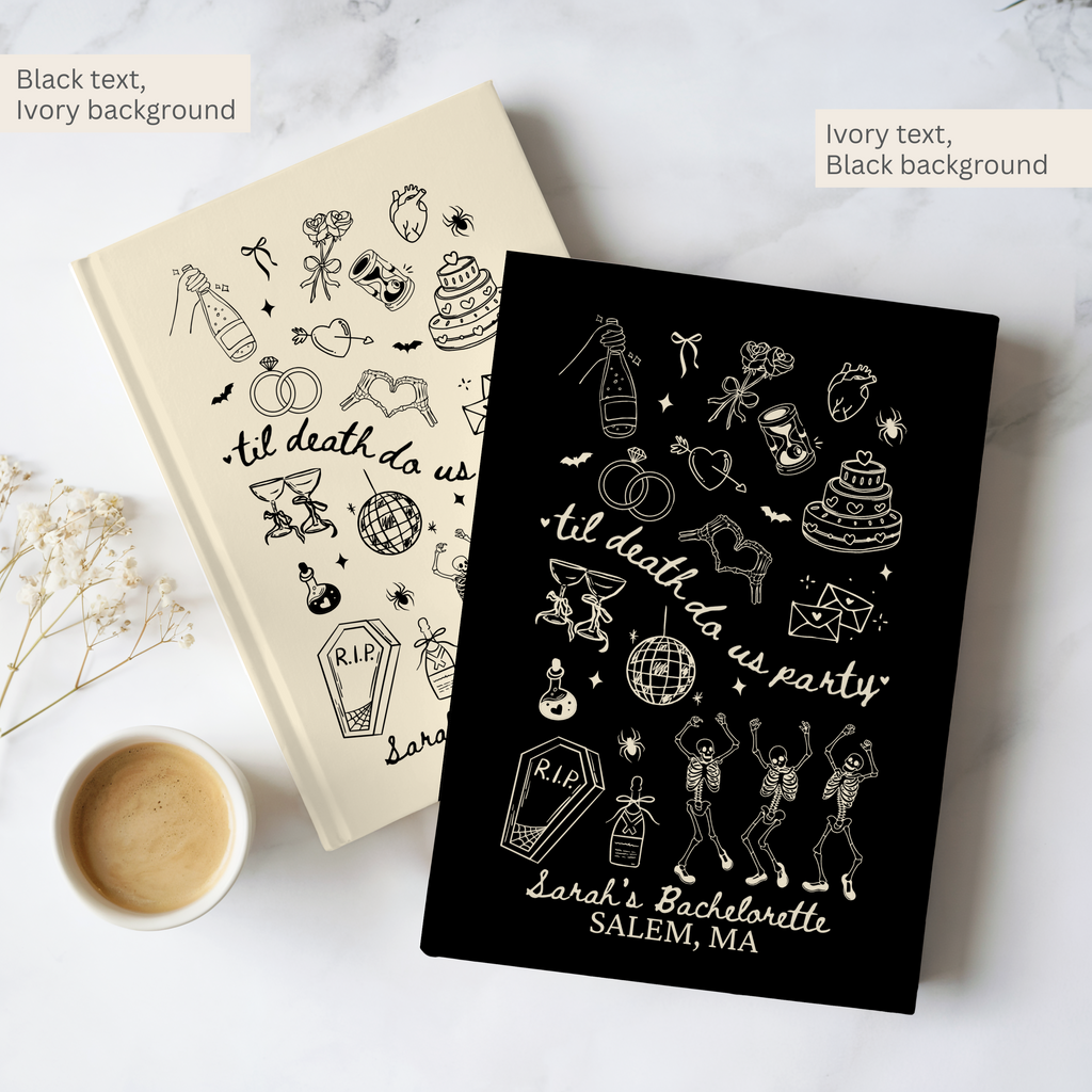 Til Death do us Party Bachelorette Journal
