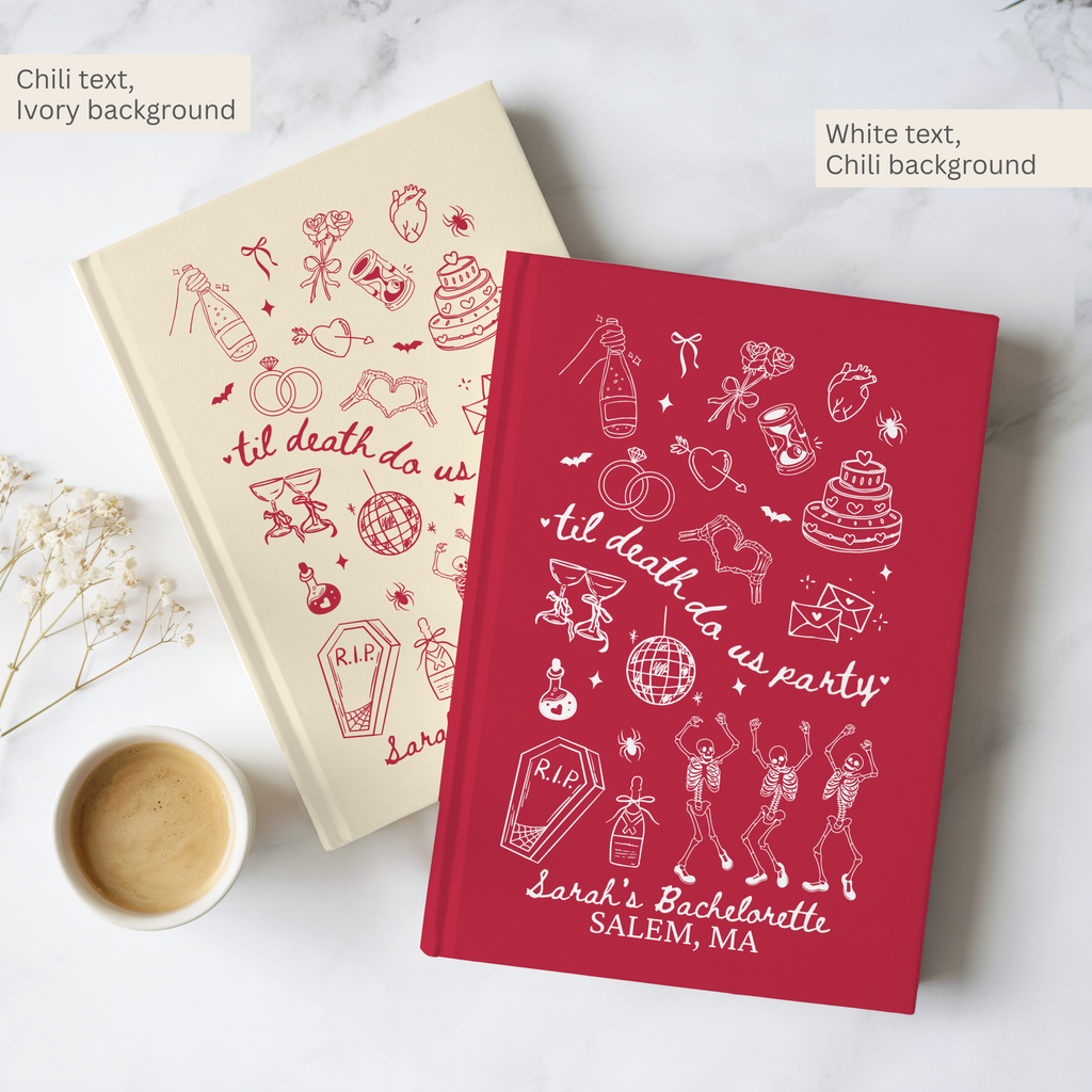 Til Death do us Party Bachelorette Journal