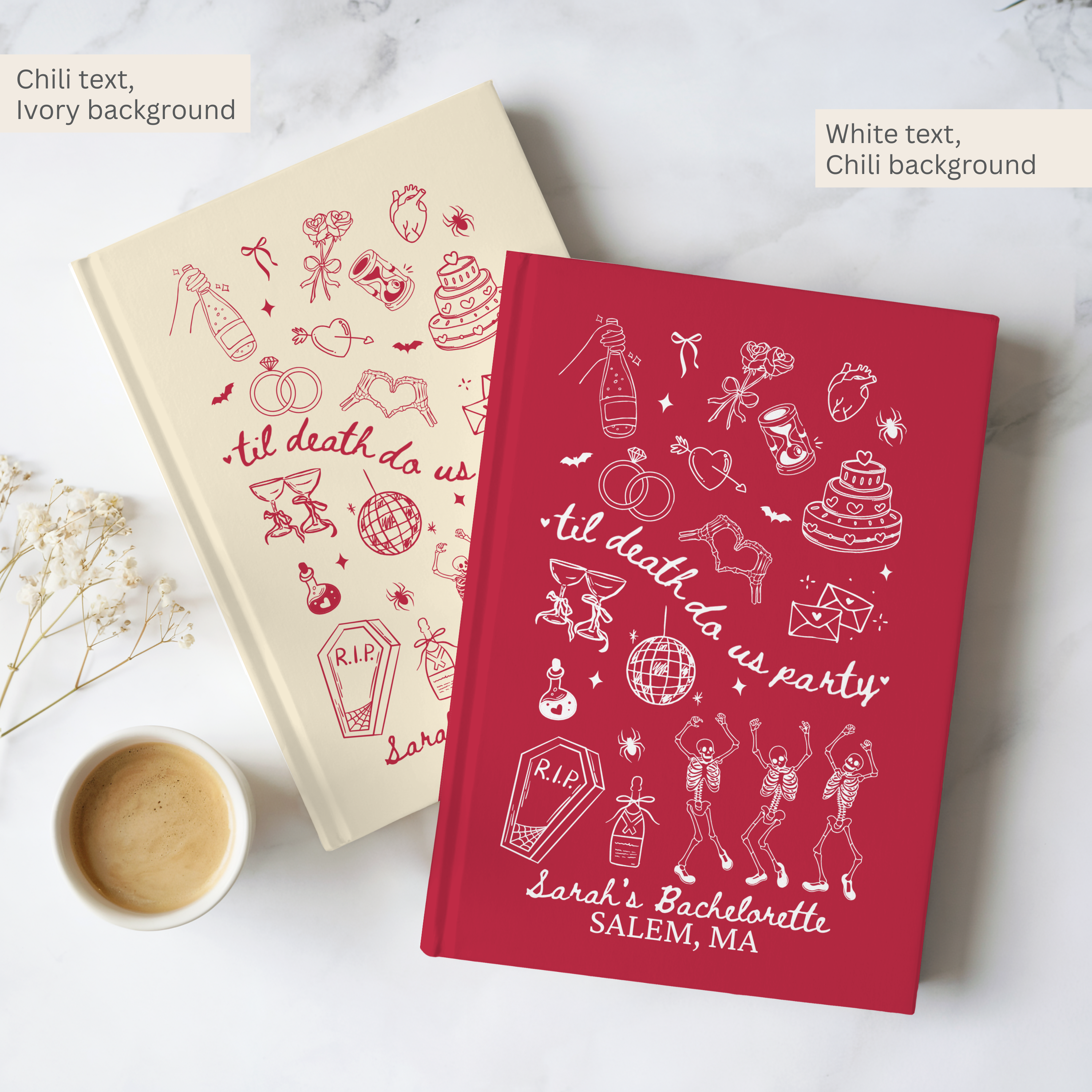 Til Death do us Party Bachelorette Journal