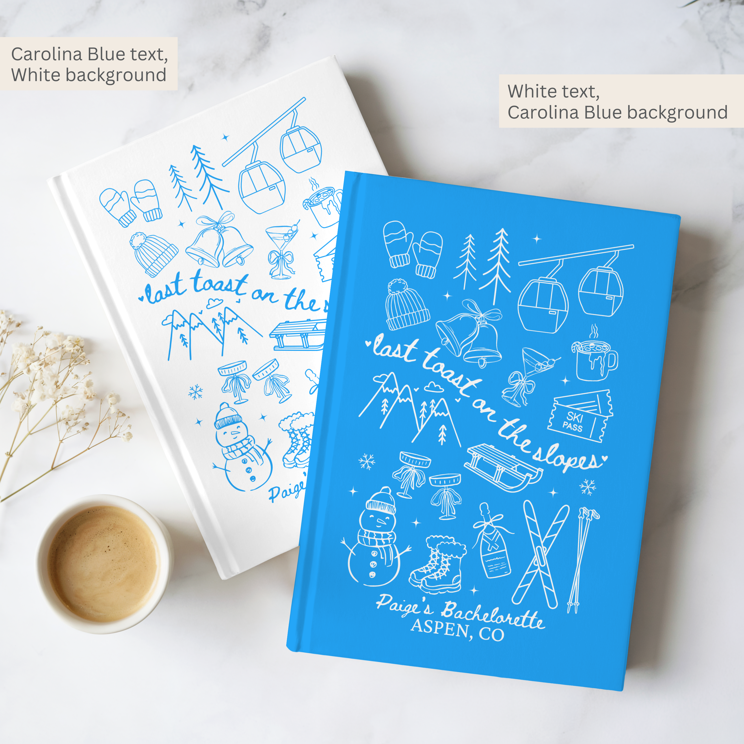Last Toast on the Slopes Bachelorette Journal