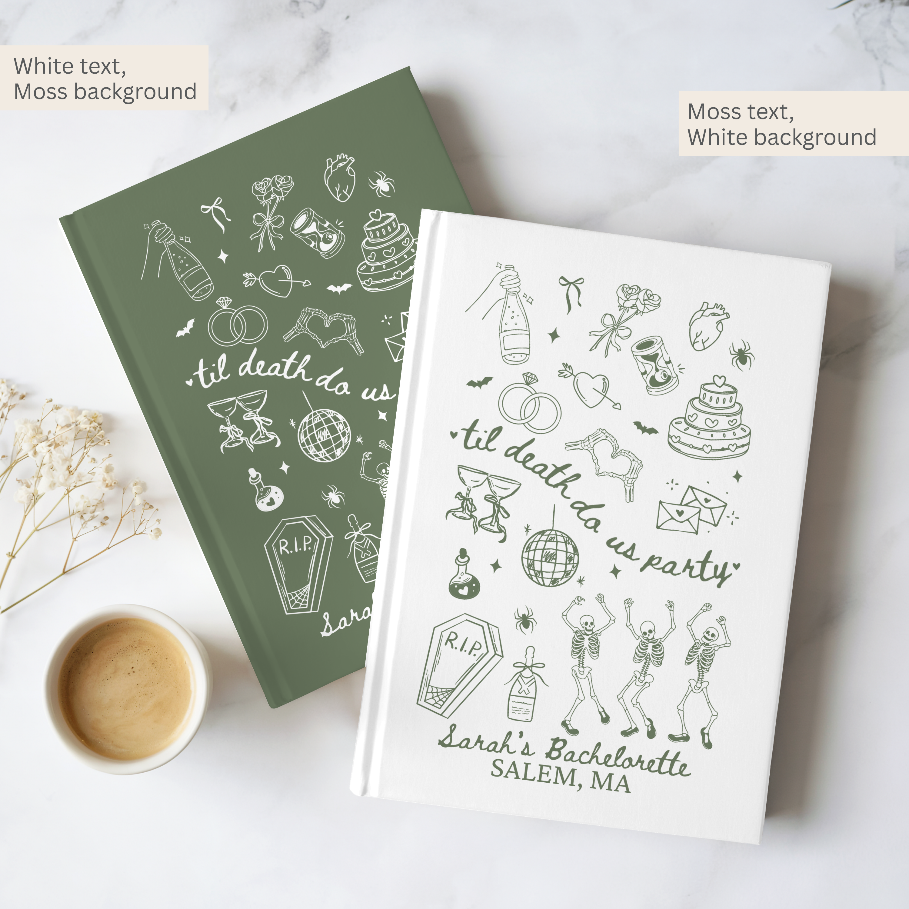 Til Death do us Party Bachelorette Journal