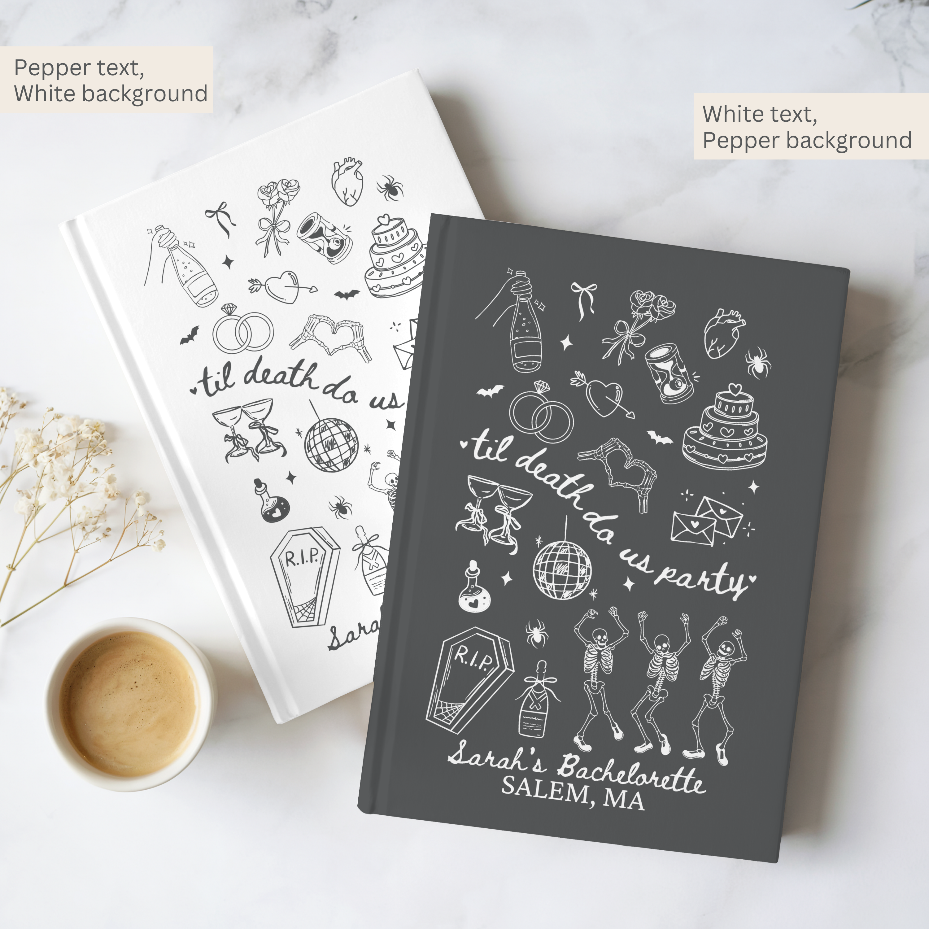 Til Death do us Party Bachelorette Journal
