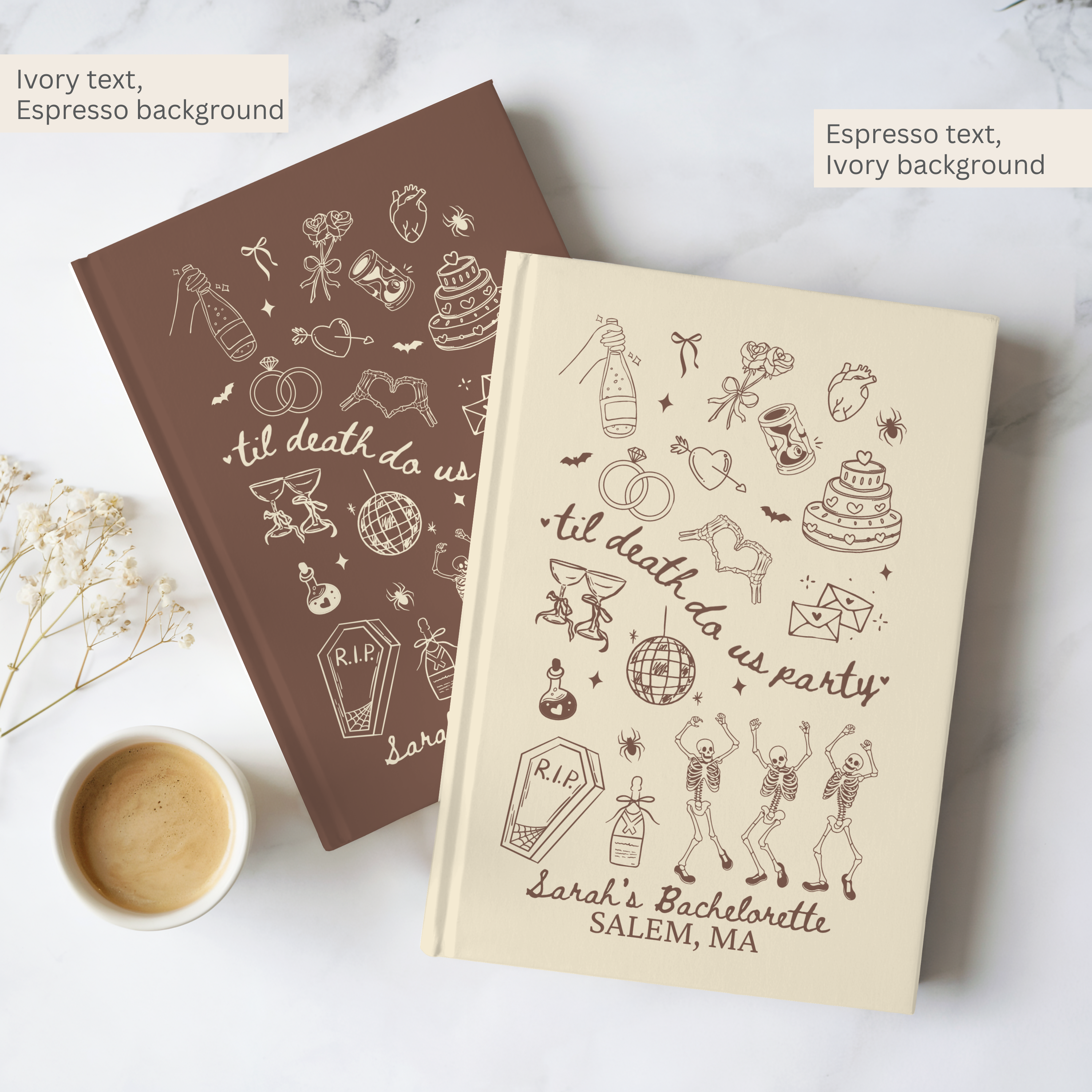 Til Death do us Party Bachelorette Journal