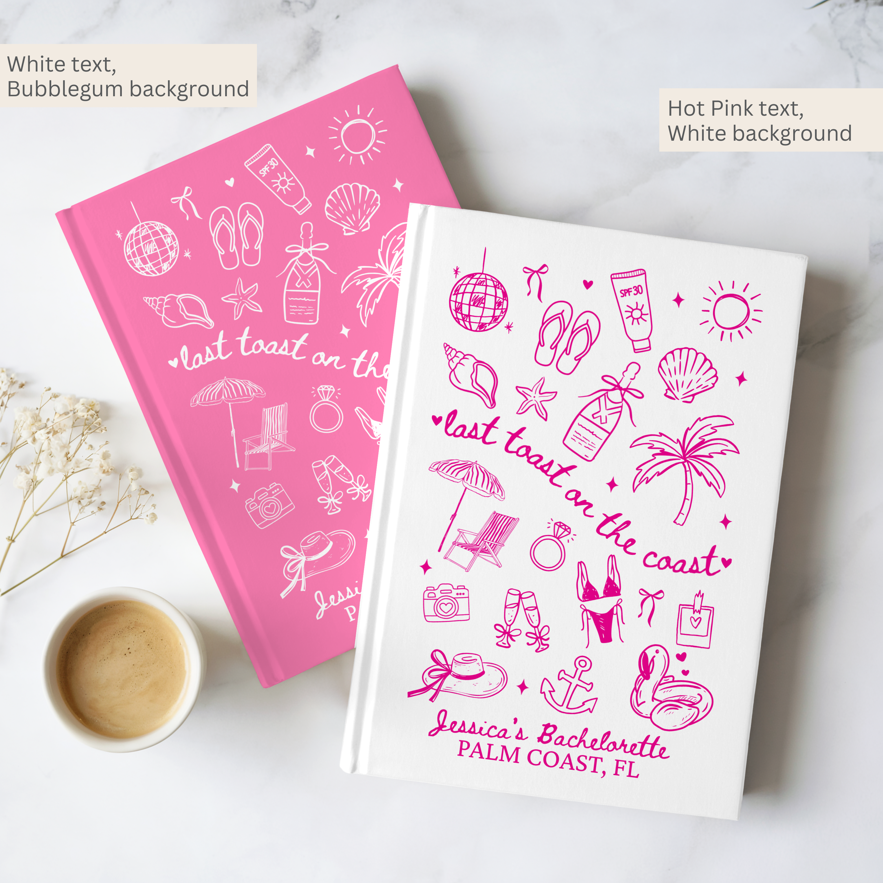 Last Toast on the Coast Bachelorette Journal