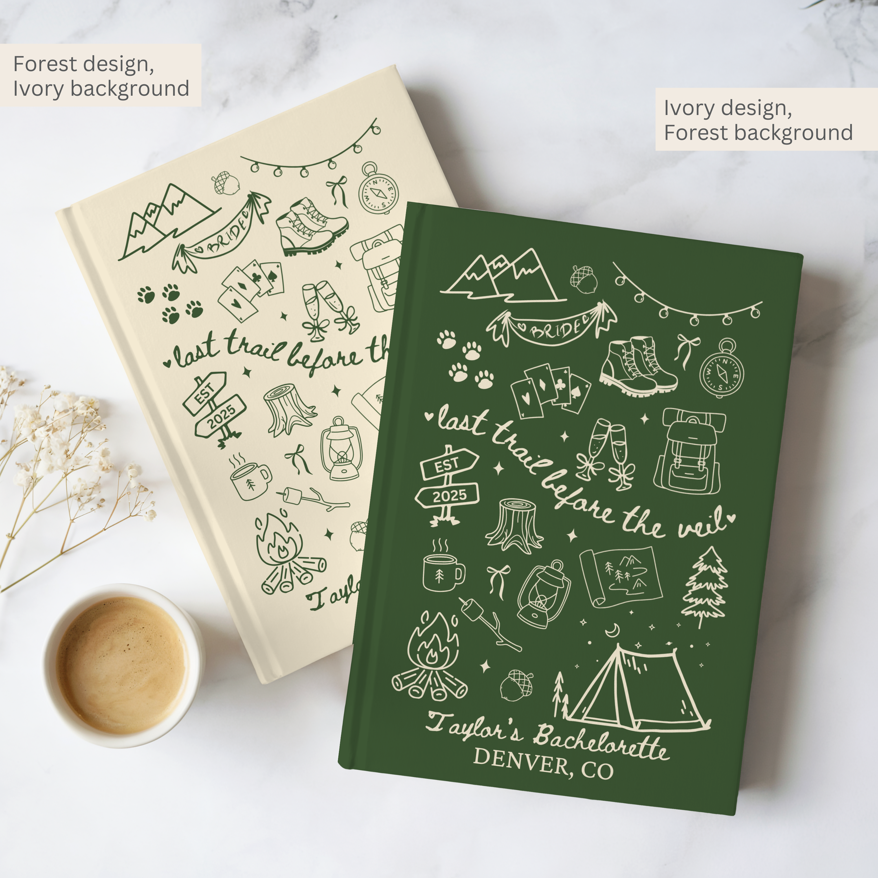 Last Trail Before the Veil Bachelorette Journal