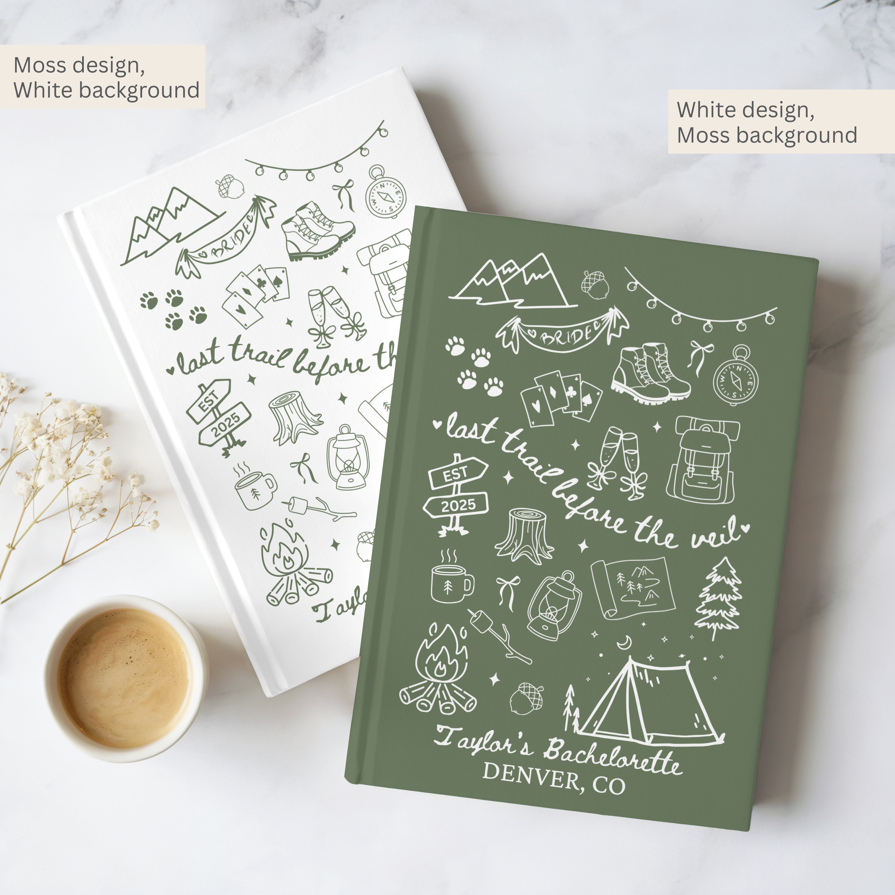 Last Trail Before the Veil Bachelorette Journal