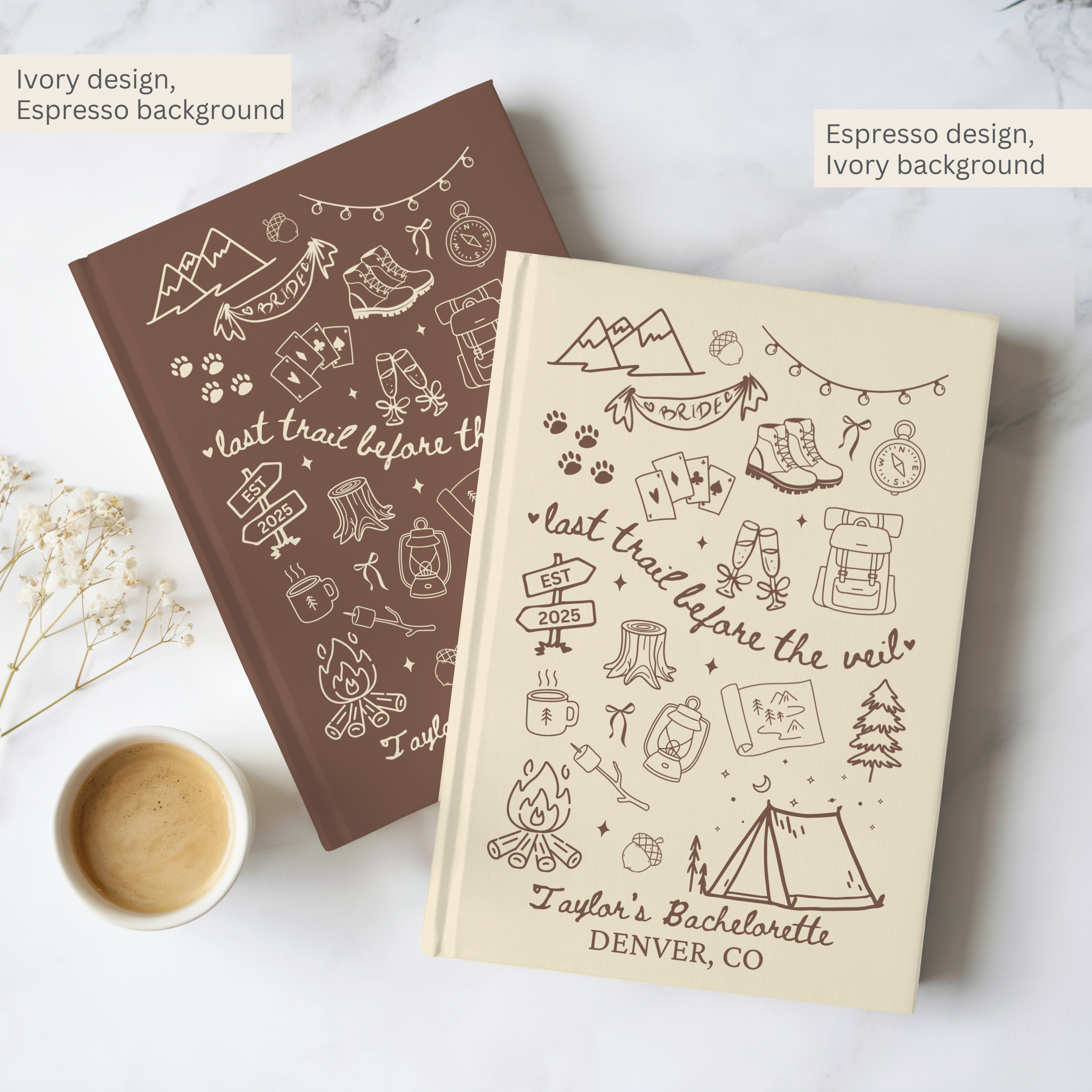 Last Trail Before the Veil Bachelorette Journal