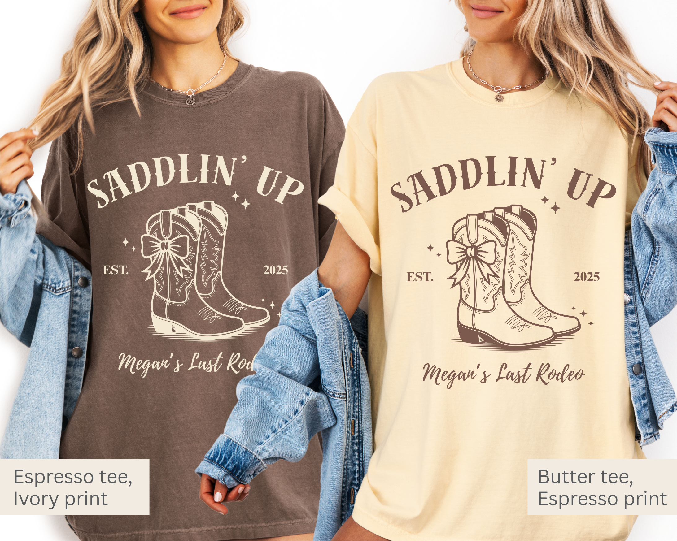Saddlin' Up Bridal Tee