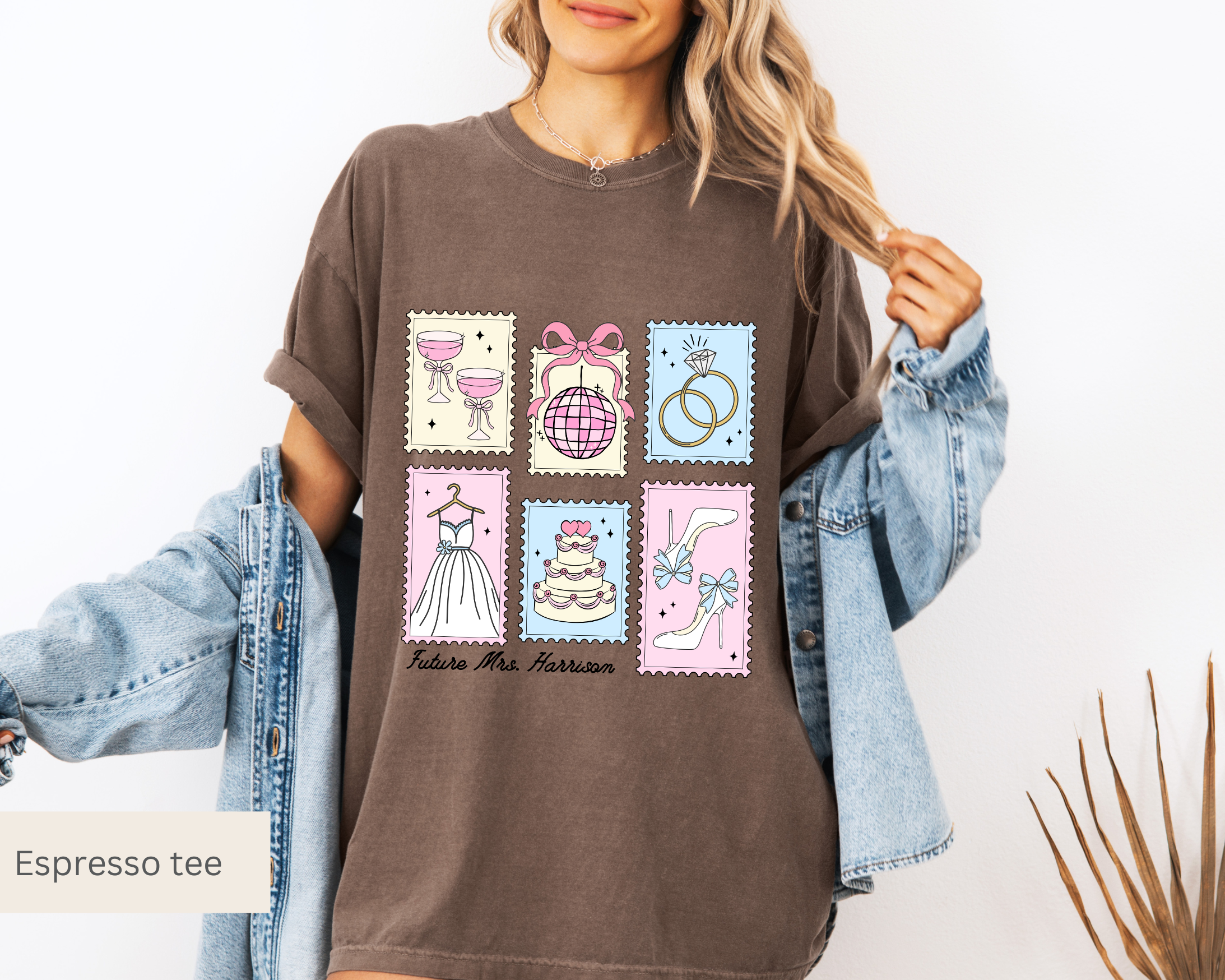 Future Mrs Postal Stamp Tee