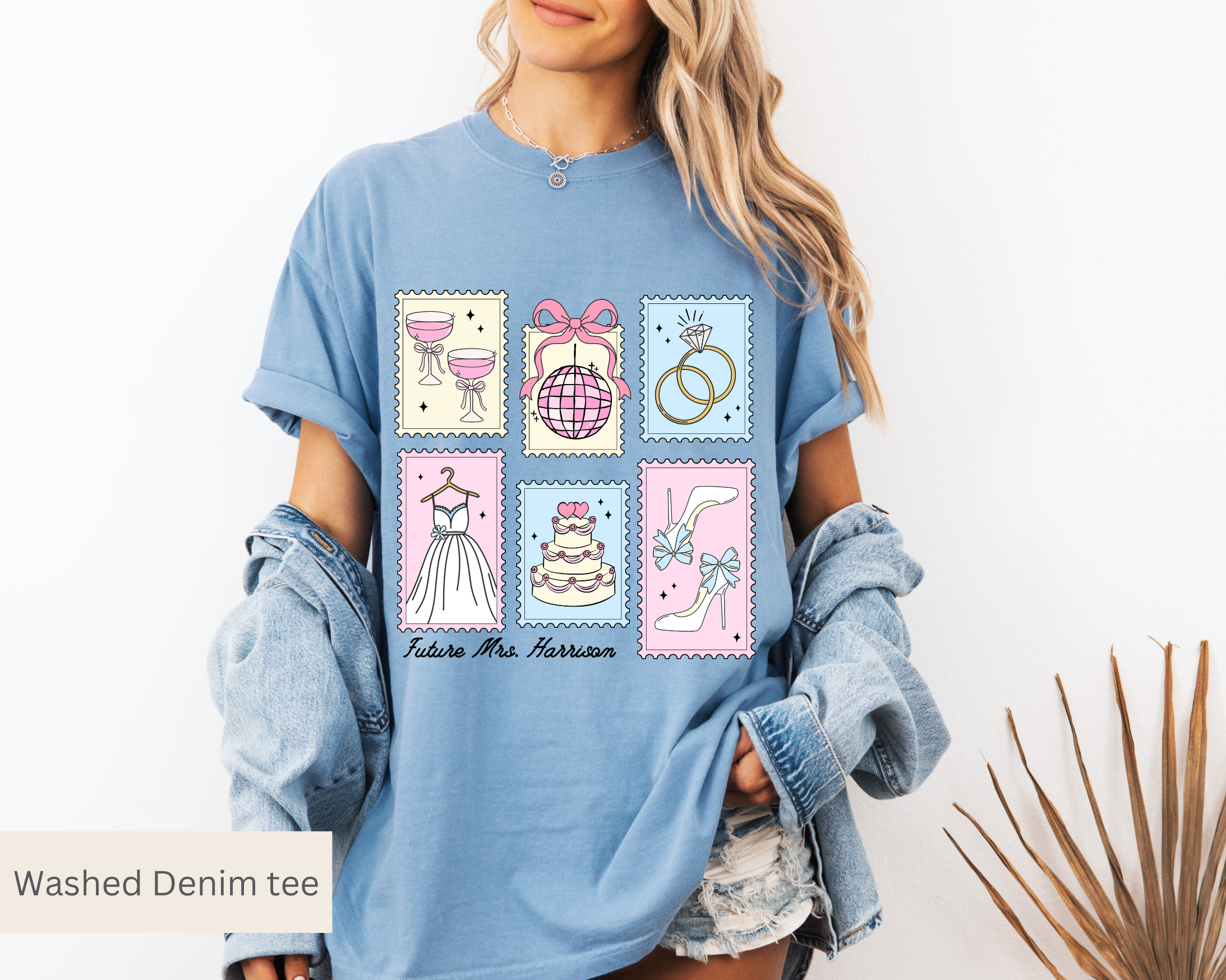 Future Mrs Postal Stamp Tee