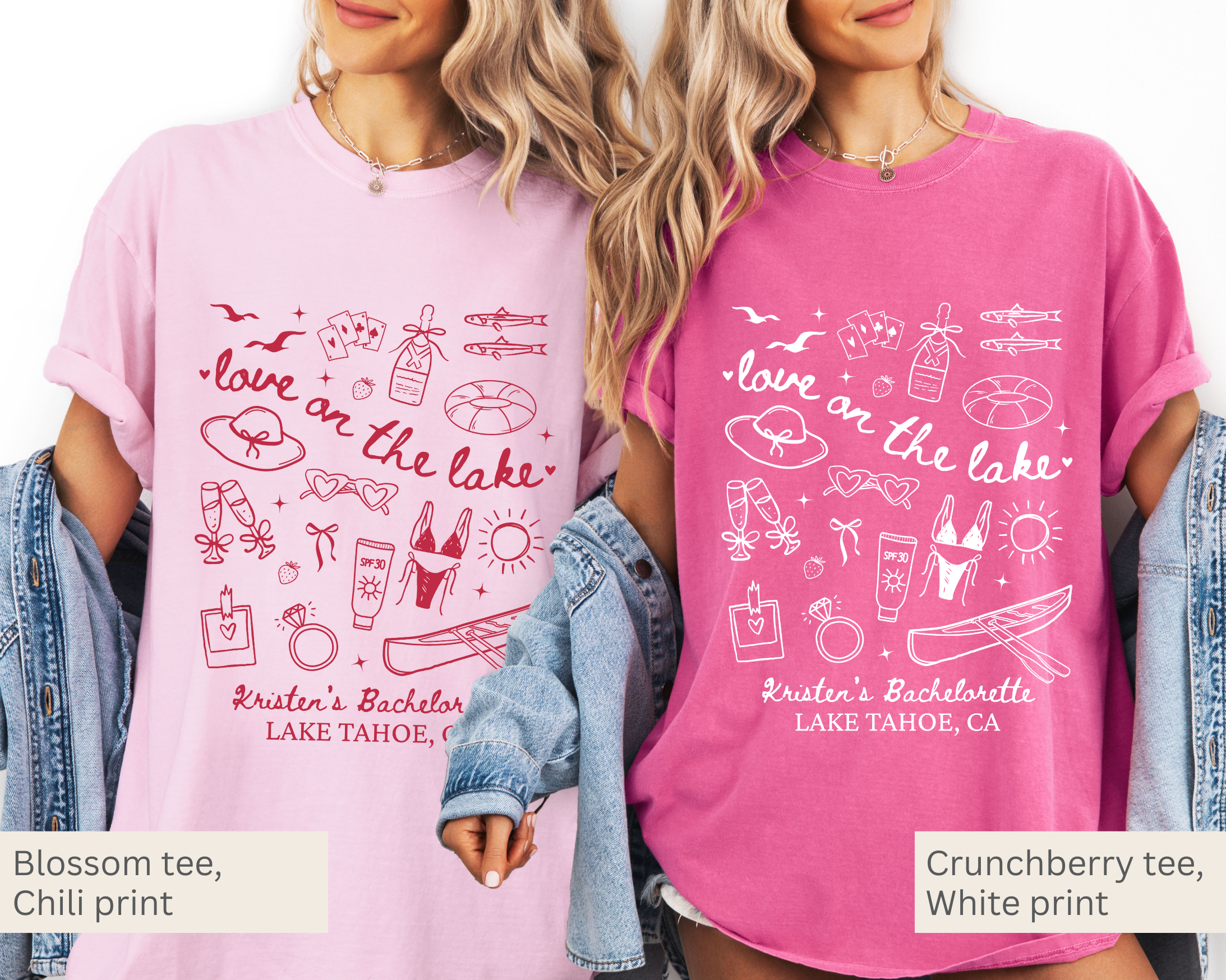 Love on the Lake Bachelorette Tee