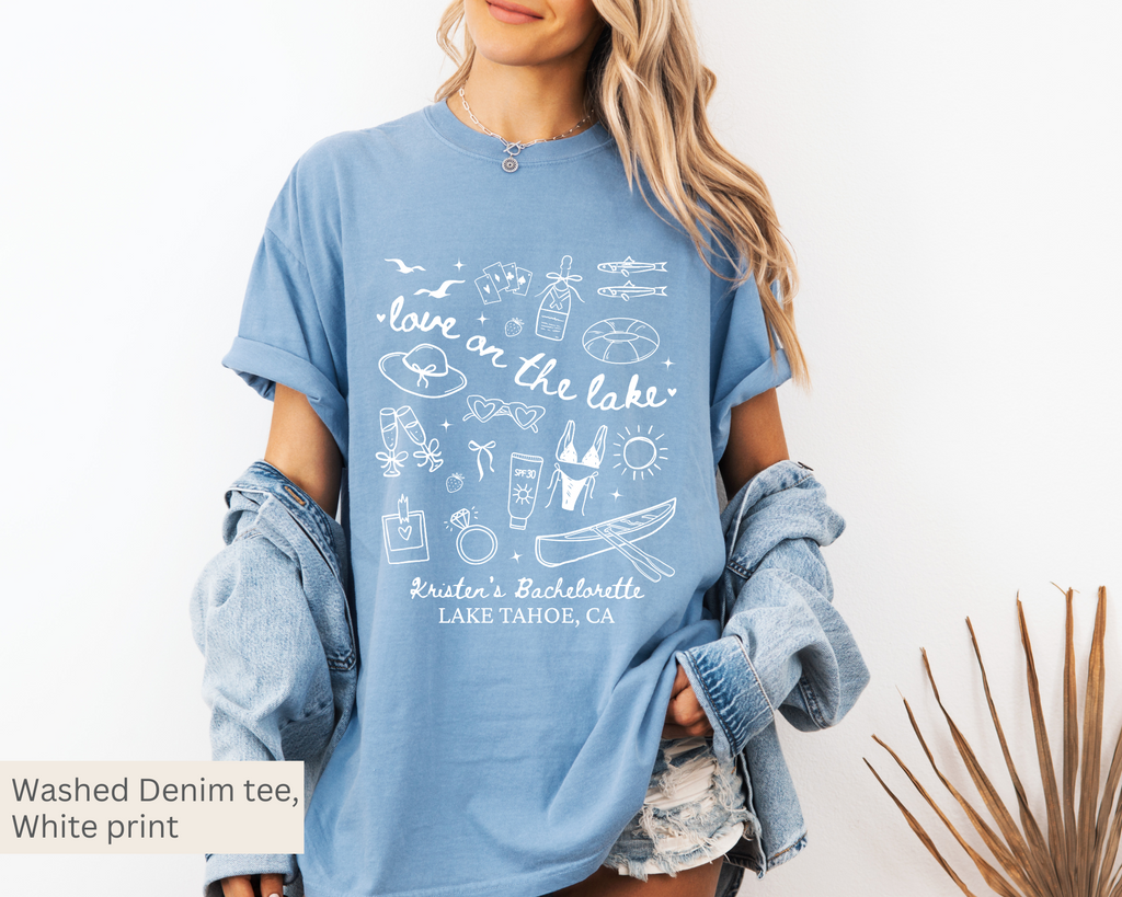 Love on the Lake Bachelorette Tee