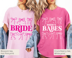 Coquette Bride and Bride's Babes Tee