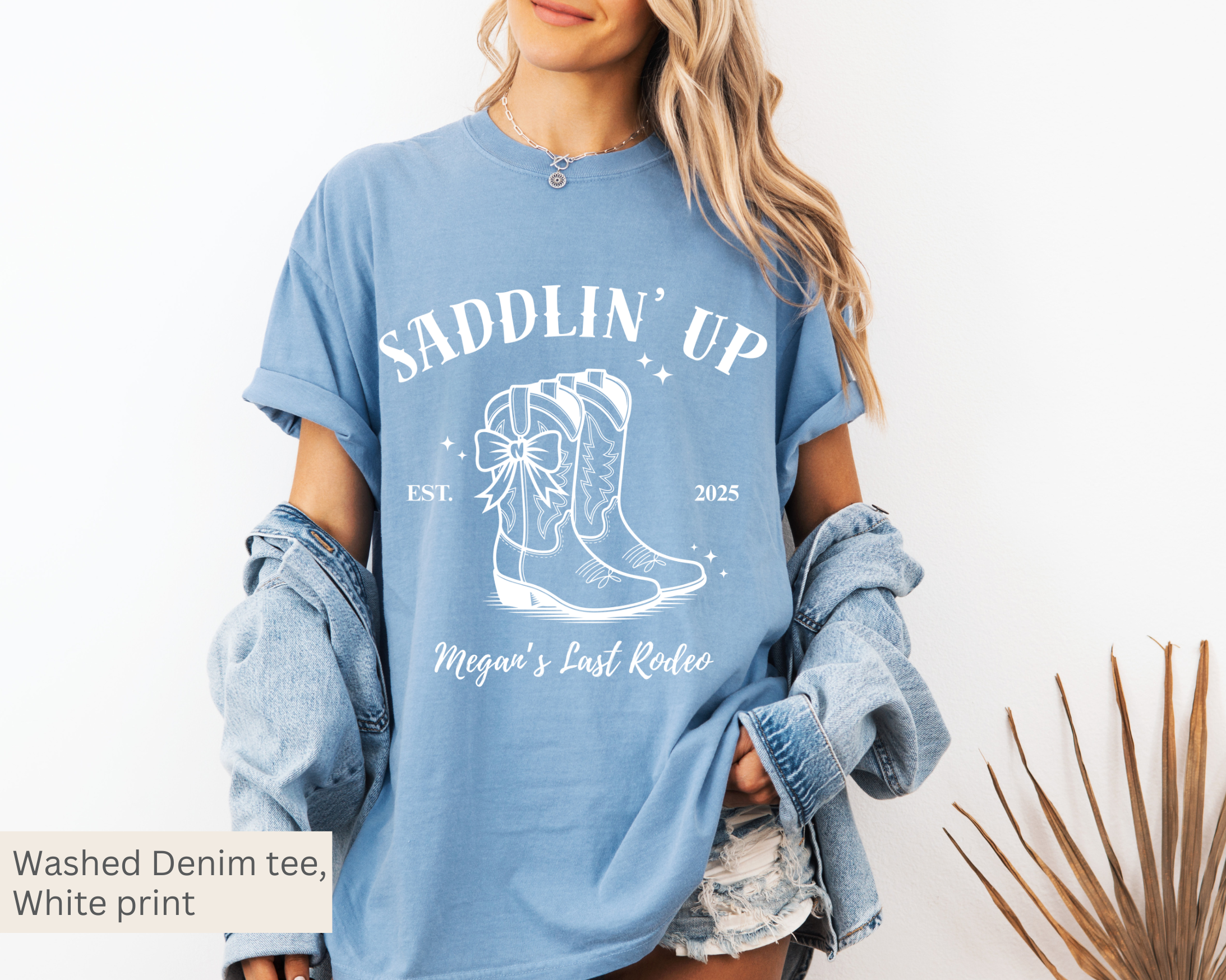 Saddlin' Up Bridal Tee