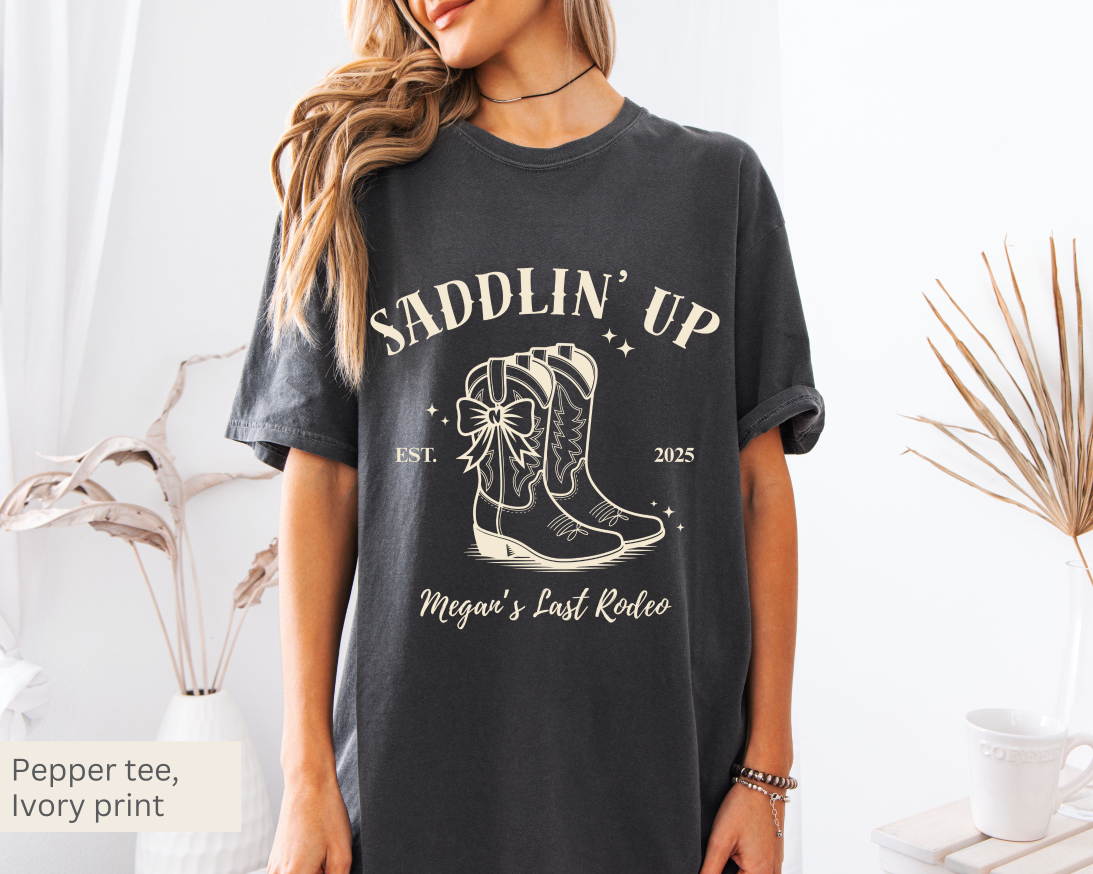 Saddlin' Up Bridal Tee