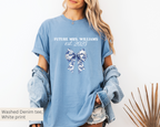 Future Mrs Blue Toile Bow Tee