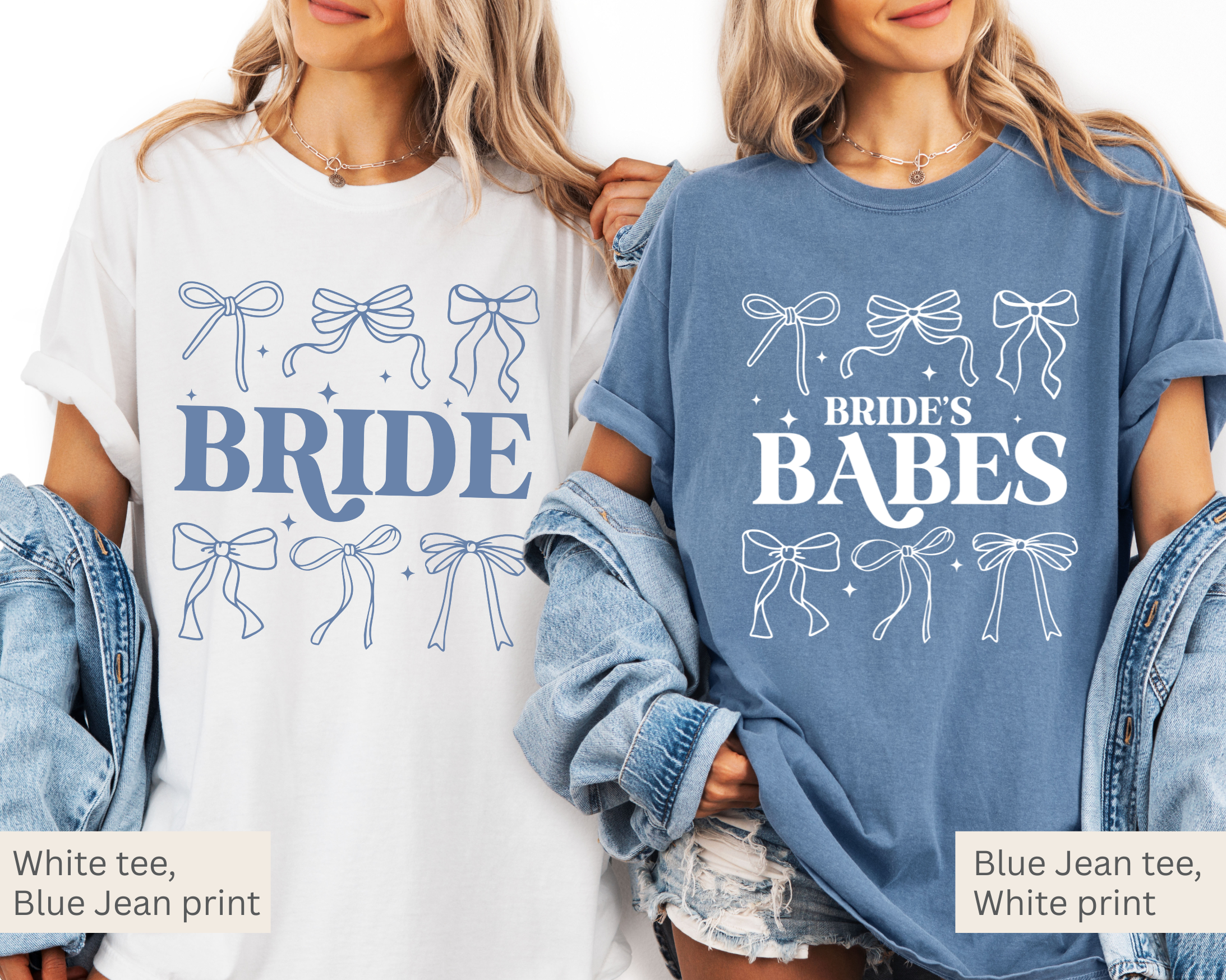Coquette Bride and Bride's Babes Tee