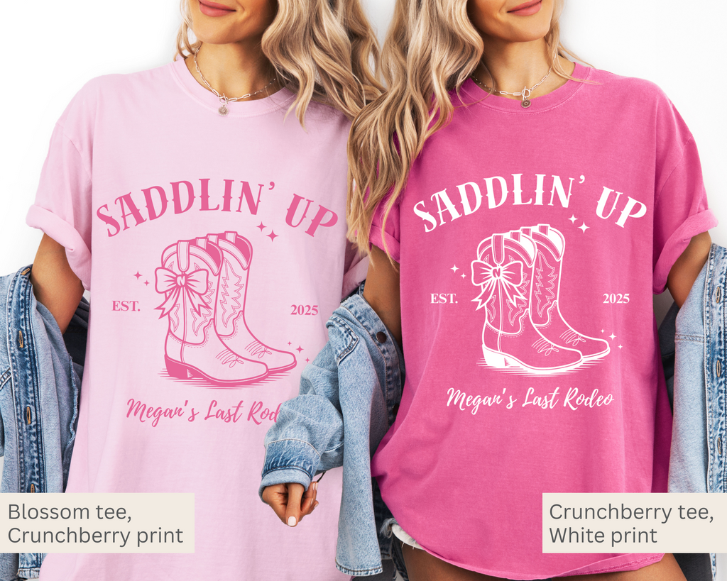 Saddlin' Up Bridal Tee