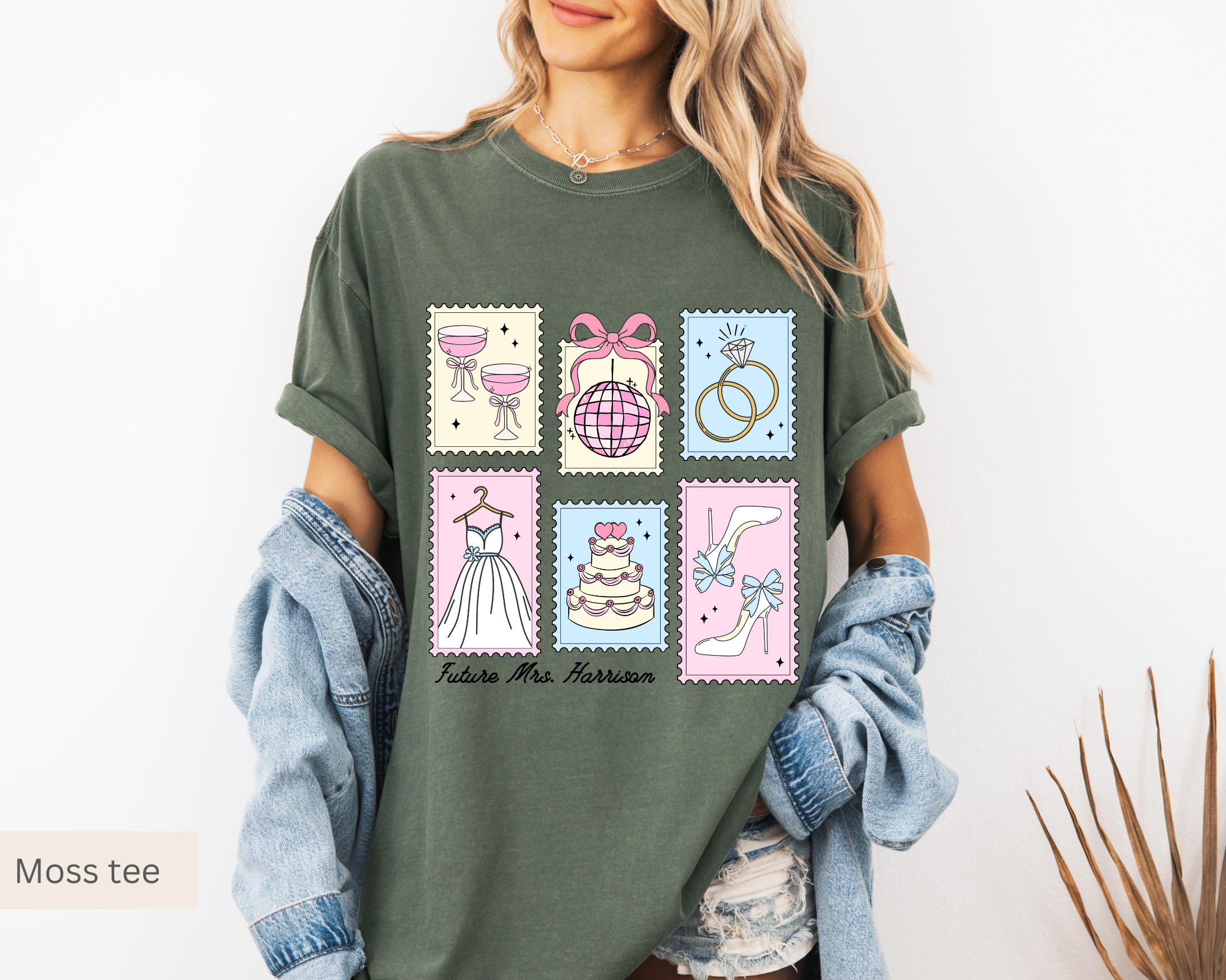 Future Mrs Postal Stamp Tee