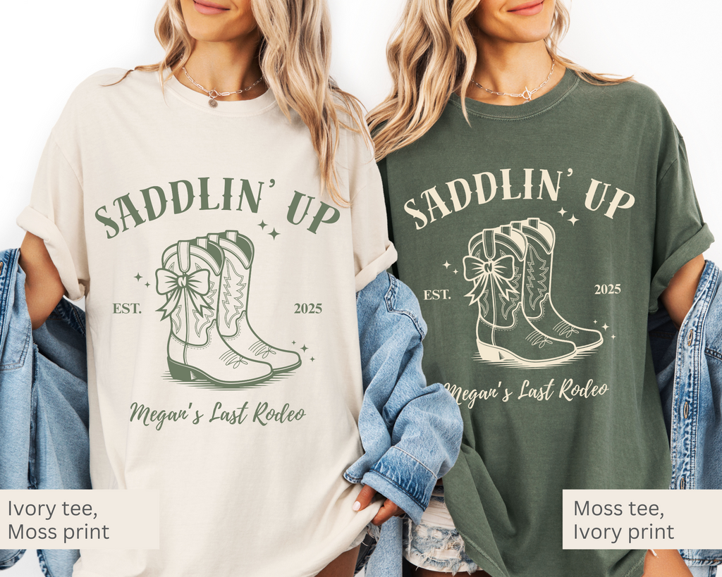 Saddlin' Up Bridal Tee
