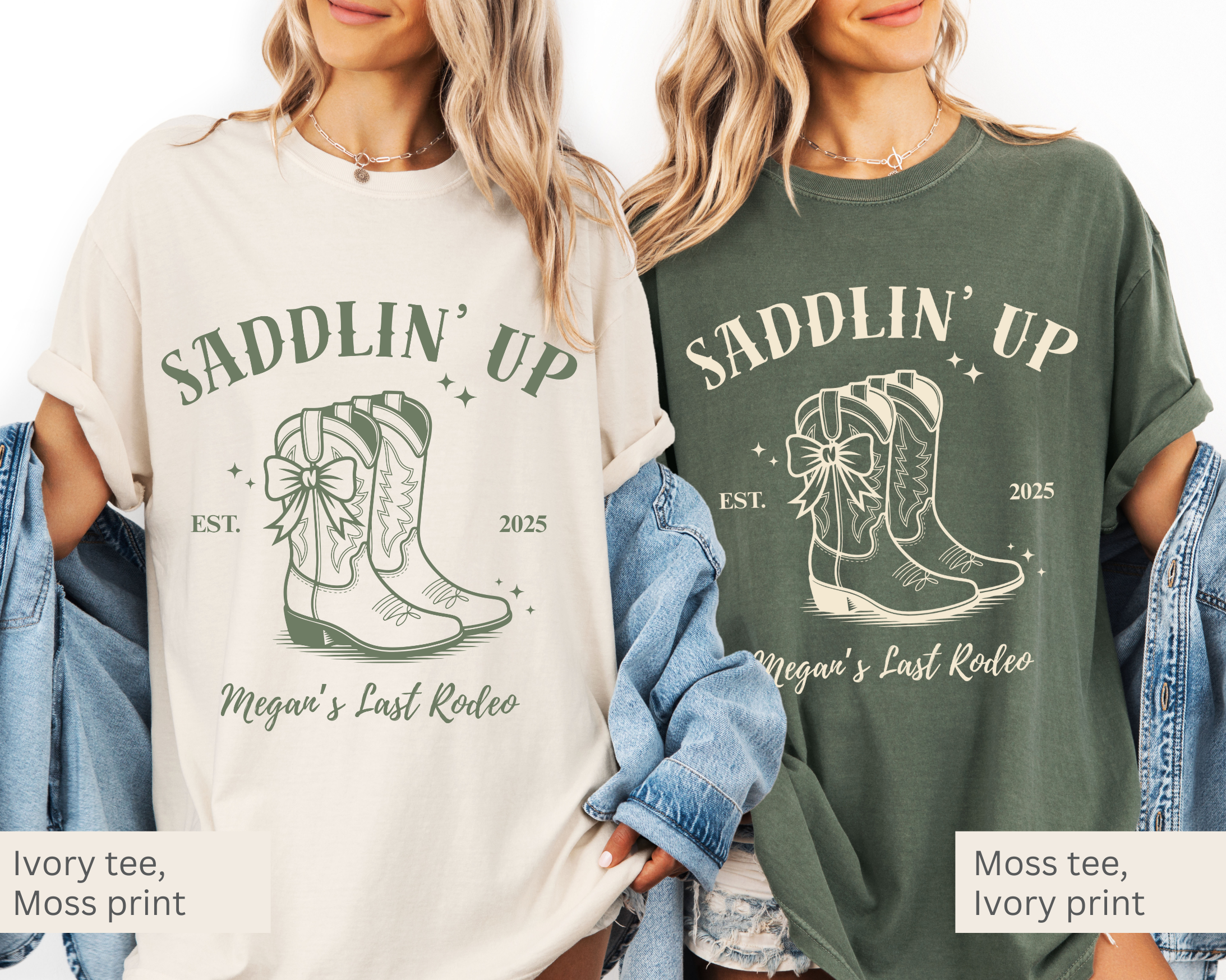 Saddlin' Up Bridal Tee