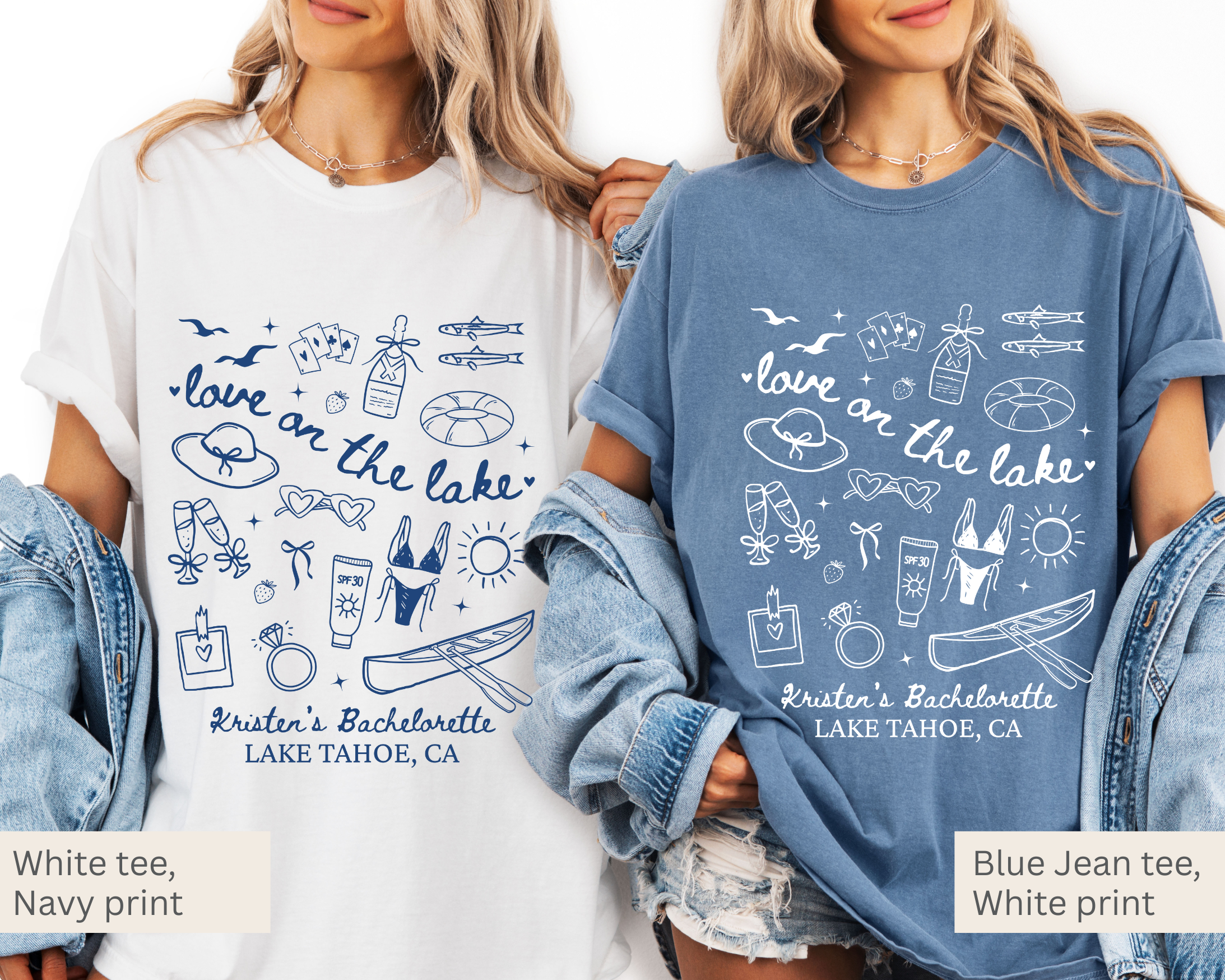 Love on the Lake Bachelorette Tee