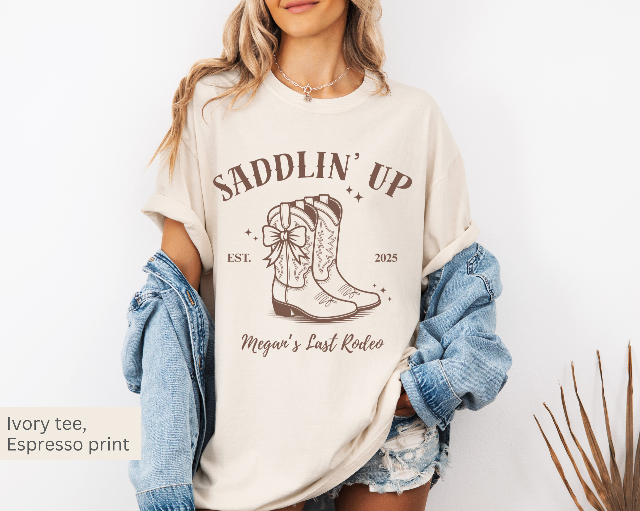 Saddlin' Up Bridal Tee